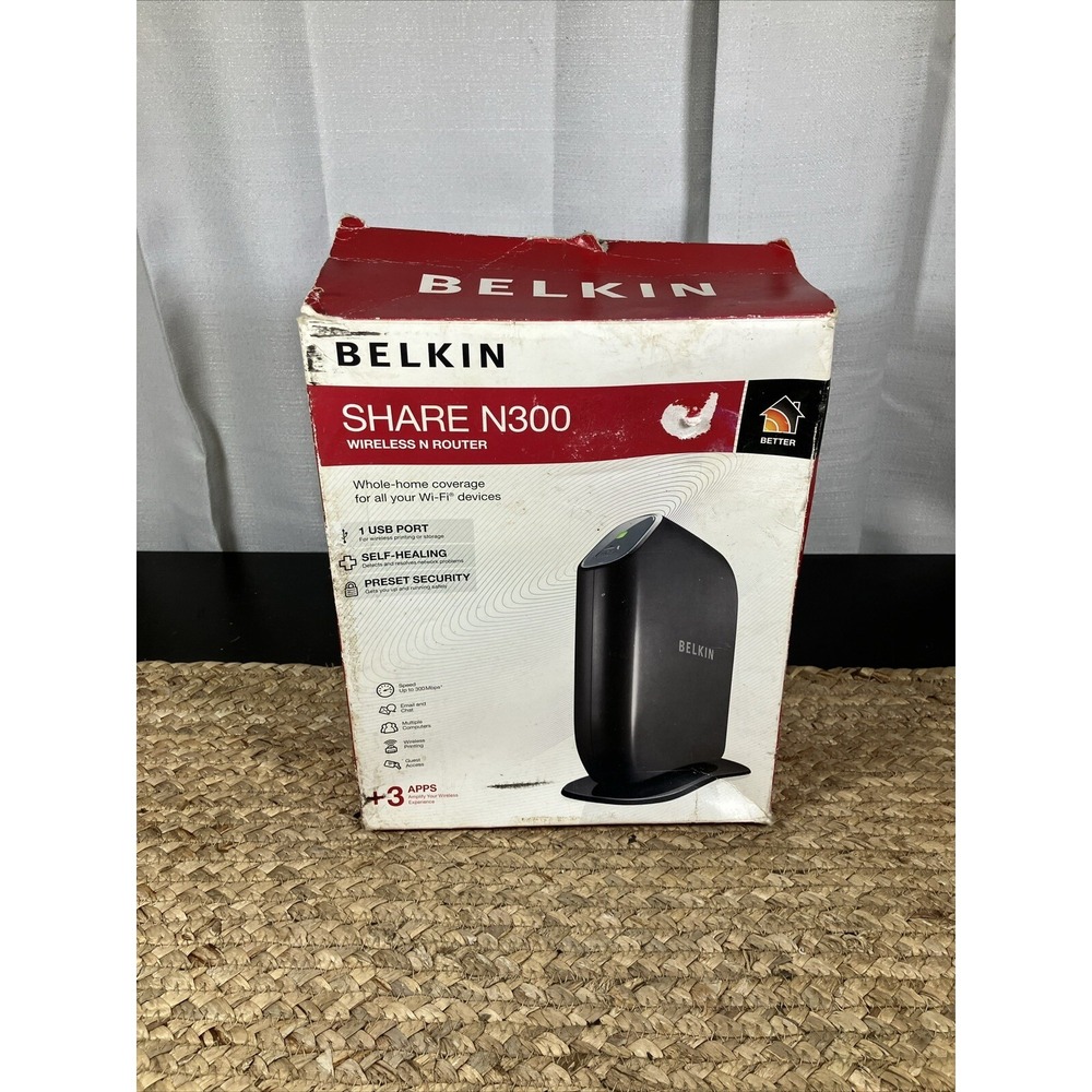 BELKIN SURF N300 WIRELESS N ROUTER Internet